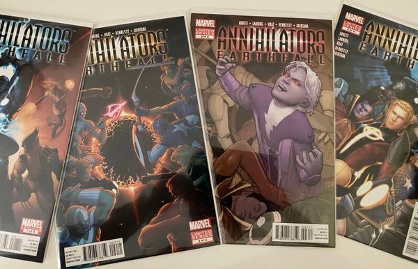 Annihilators Earthfall #1 tm #4 - 2011 full run