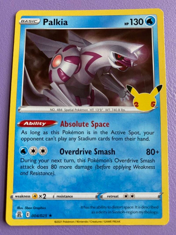 Palkia 004/025 Celebrations - Holo