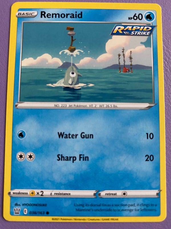 Remoraid 036/163 - Rapid Strike