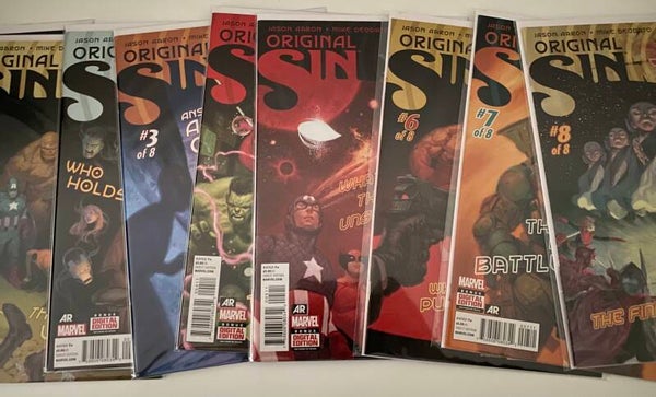 Original Sin #0 tm #8 + Annual