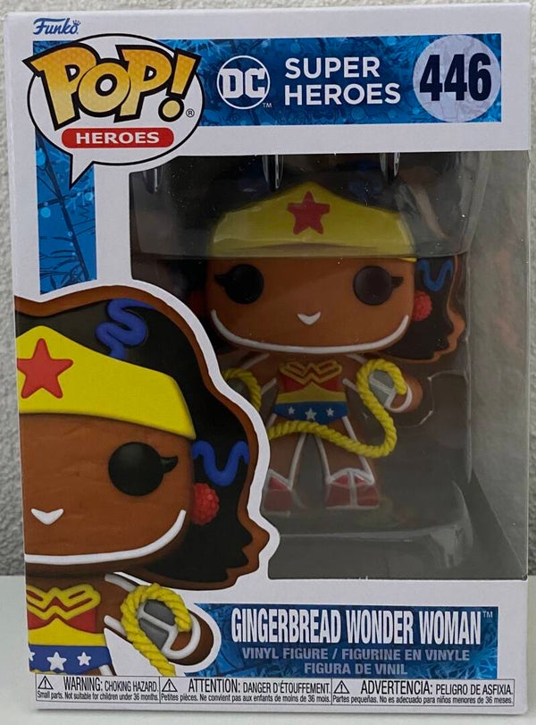 Funko Pop - Heroes - Gingerbread Wonder Woman #446