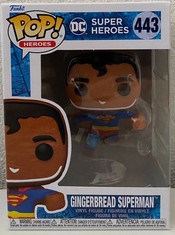 Funko Pop - Heroes - Gingerbread Superman #443