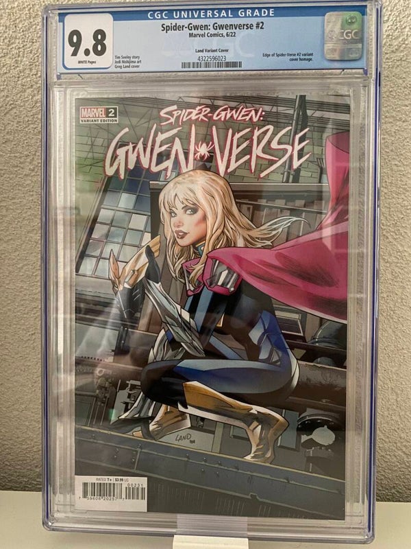 Spider-Gwen: Gwenverse #2 - Variant - Graded 9.8