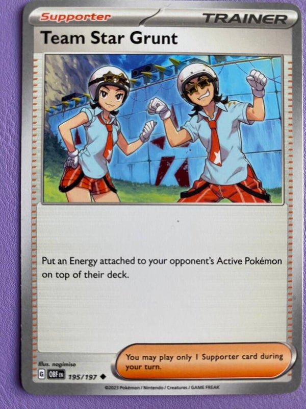 Trainer - Team Star Grunt 195/197