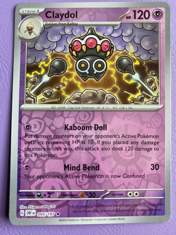 Claydol 095/197 - Reverse Holo