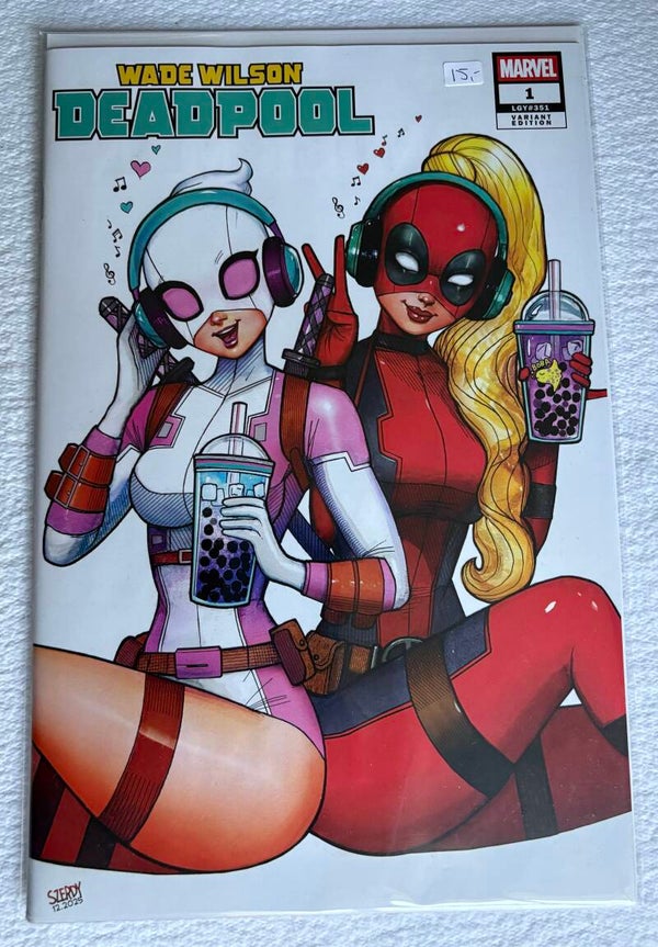 Wade Wilson Deadpool #1 LGY 351 - Variant by Nathan Szerdy