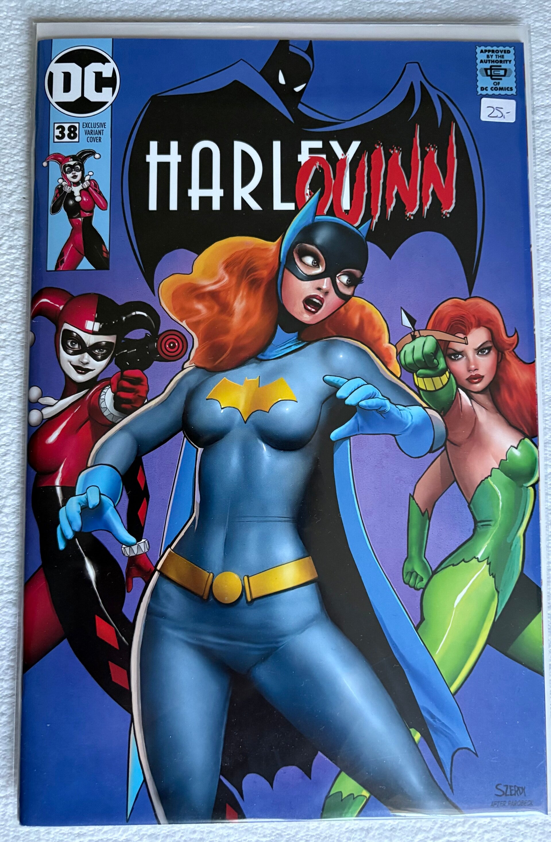 Harley Quinn #38 - Nathan Szerdy Homage Trade Exclusive
