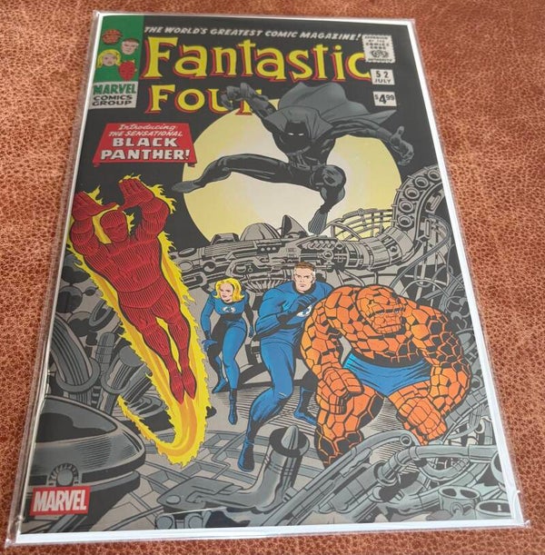 Fantastic Four #52 - Jack Kirby - 2025 Facsimile Foil