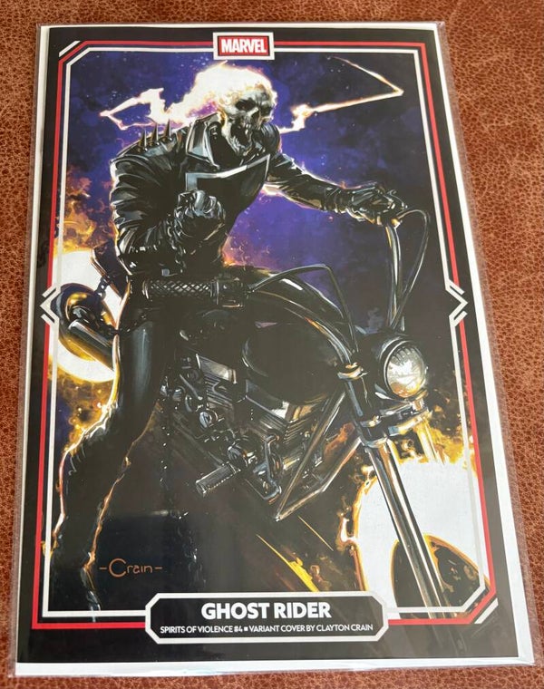 Spirits of Violence #4 - Clayton Crain Variant
