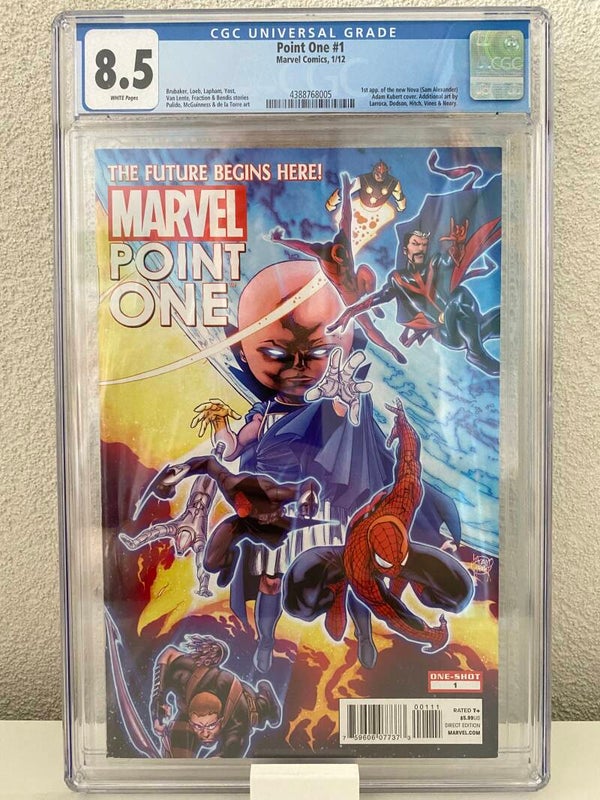 Marvel Point One #1 - Graded 8.5