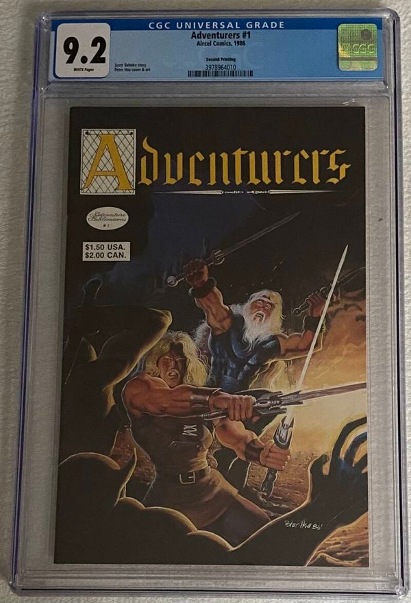 The Adventurers #1 - Graded 9.2