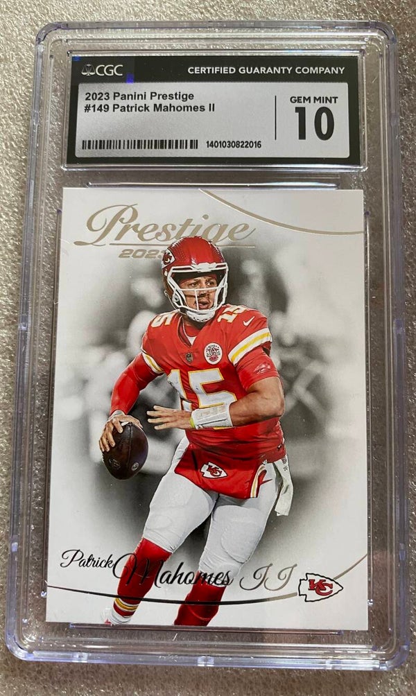 Patrick Mahomes II #149 - 2023 Panini Prestige - Graded 10 CGC