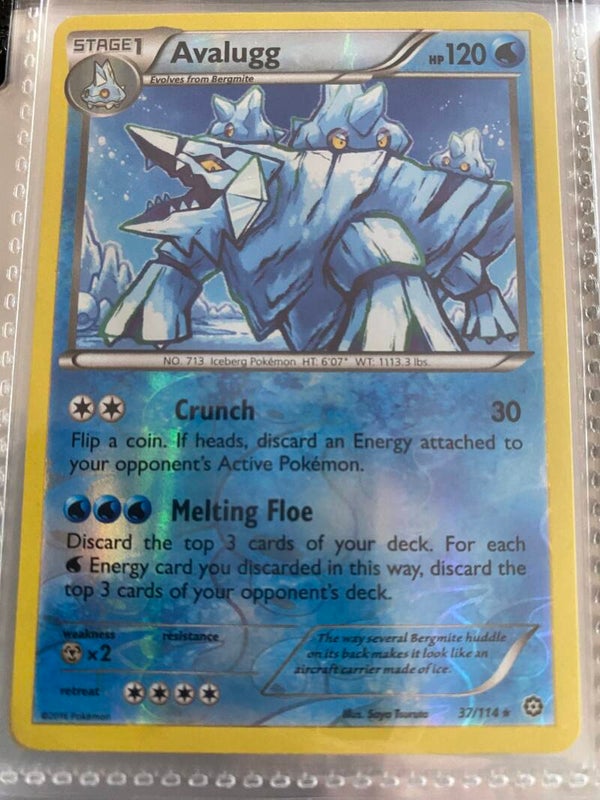 Avalugg 37/114 - Reverse Holo