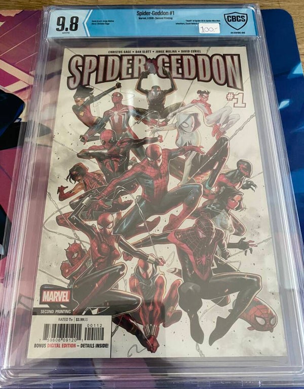 Spider-Geddon #1 - Graded 9.8