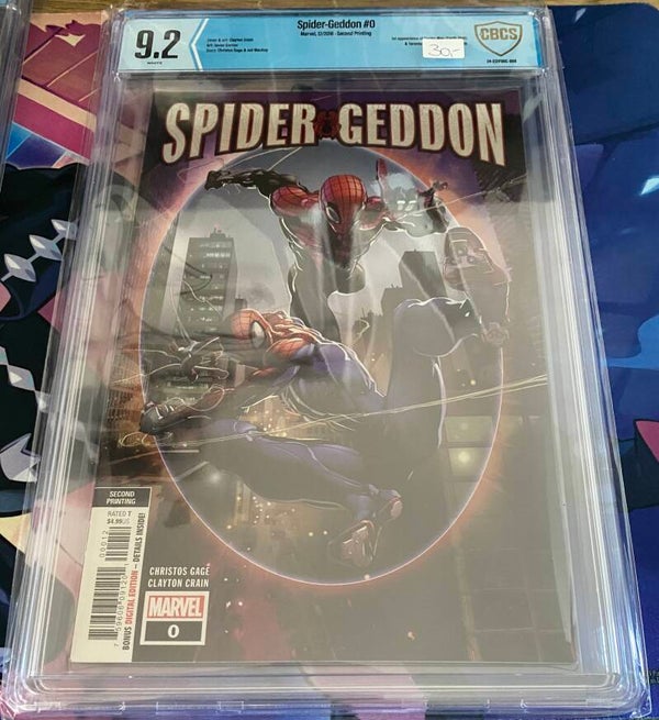 Spider-Geddon #0 - Graded 9.2