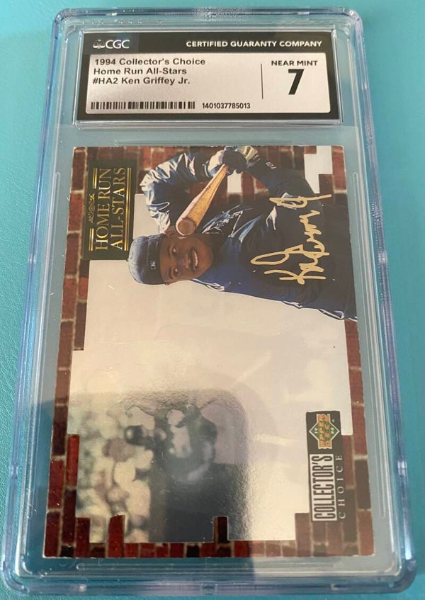 Ken Griffey Jr. #HA2 - 1994 Upper Deck Collecter’s Choice - Graded 7 CGC