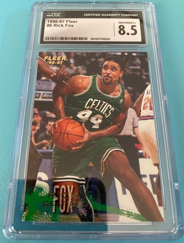 Rick Fox #6 - 1996-97 Fleer - Graded 8.5 CGC