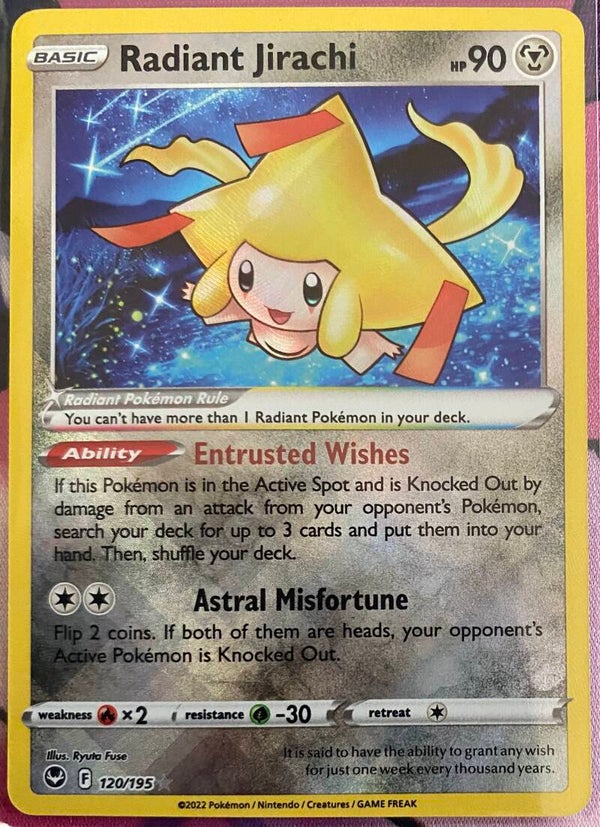 Radiant Jirachi 120/195