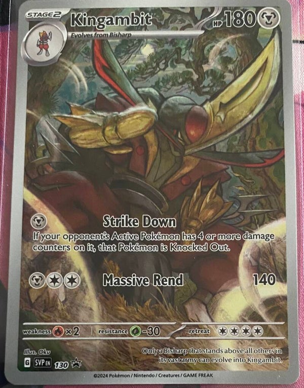 Kingambit 130 - Black Star Promo