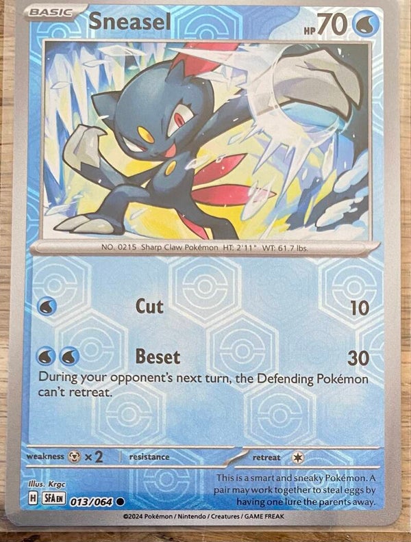 Sneasel 013/064 - Reverse Holo