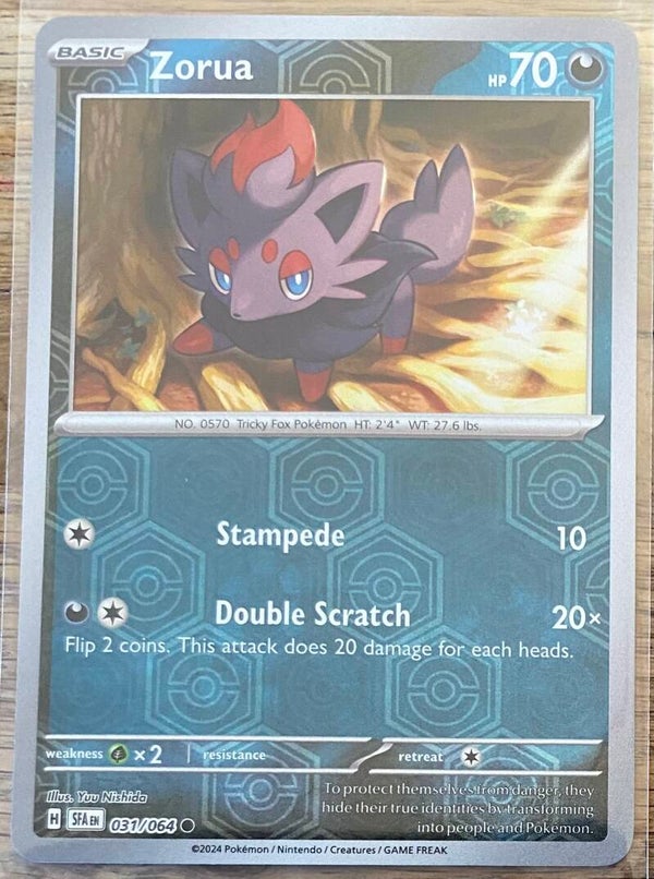 Zorua 031/064 - reverse holo