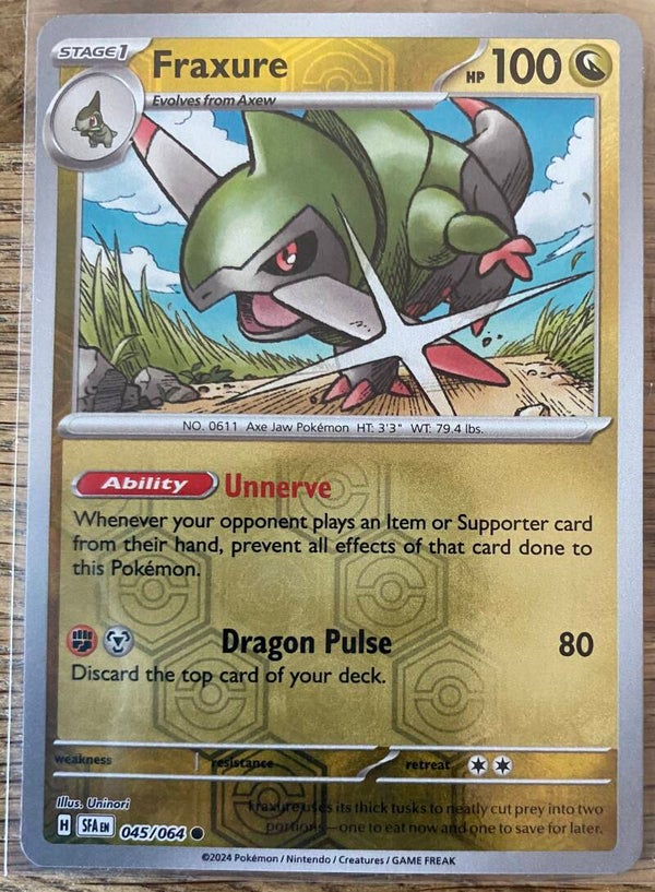 Fraxure 045/064 - reverse holo