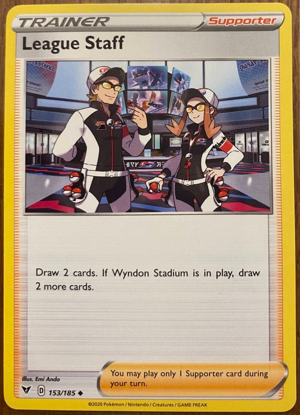 League Staff 153/185