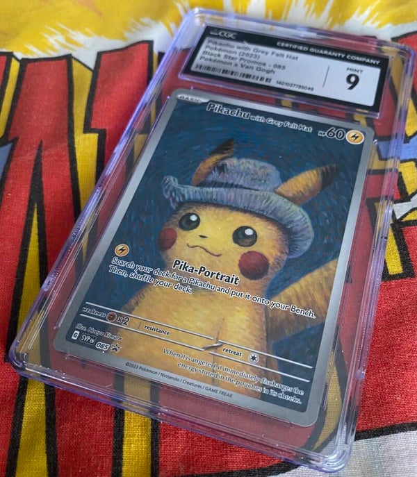 Pikachu with Grey Felt Hat 085 - Graded 9 CGC