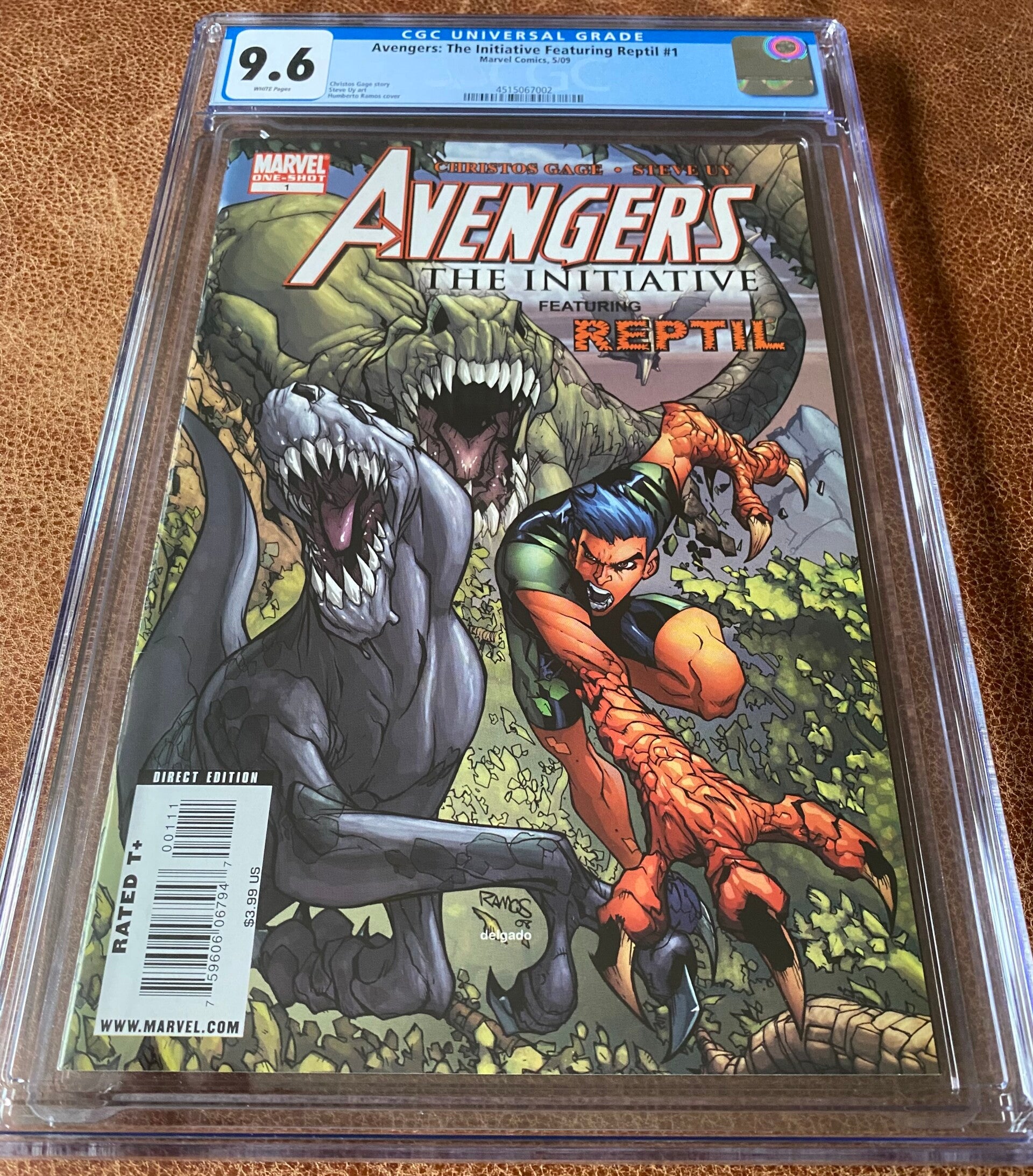 Avengers: The Initiative featuring Reptil #1 - Graded 9.6