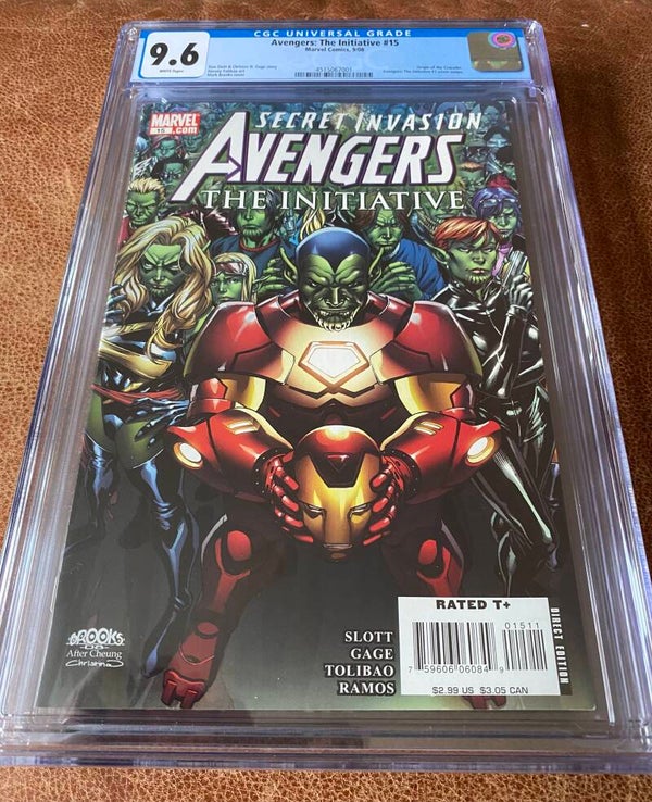 Avengers: The Initiative #15 - Graded 9.6