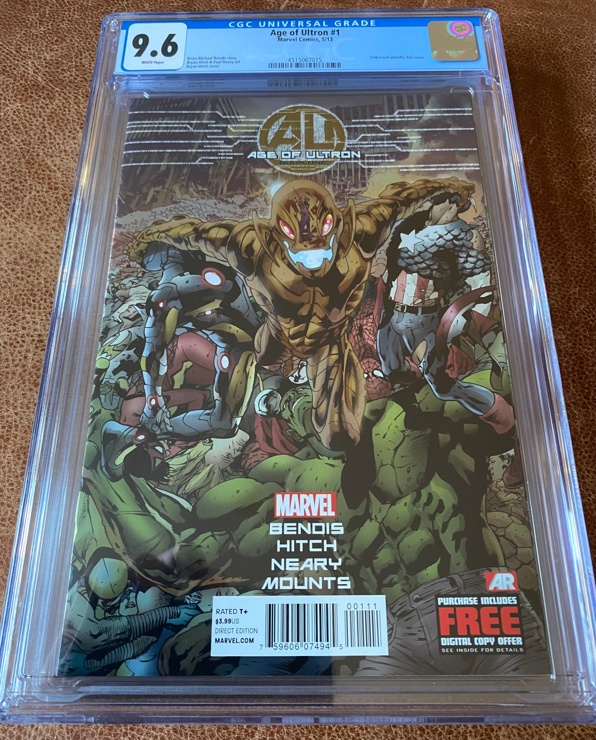 Age of Ultron #1 - Graded 9.6