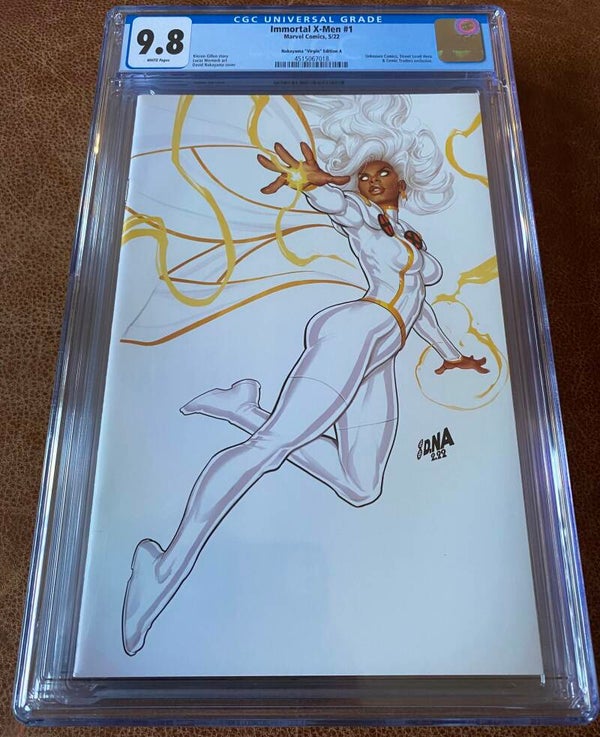 Immortal X-men #1 - Nakayama Virgin Cover - Graded 9.8