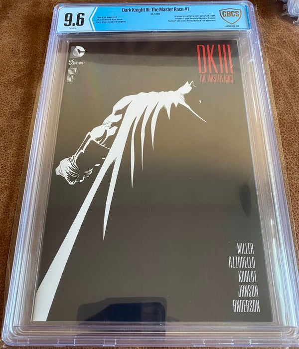 Dark Knight III: The Master Race #1 - Graded 9.6