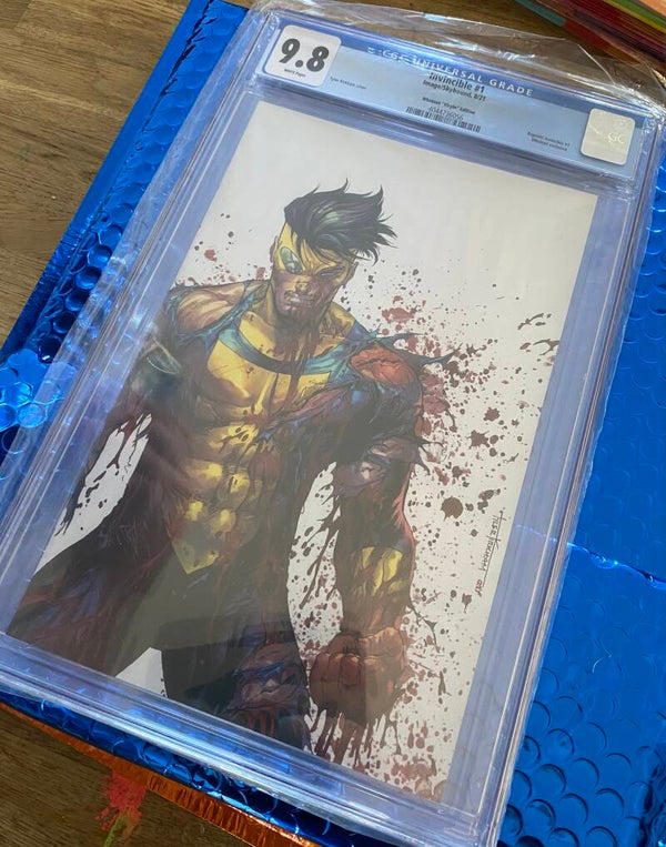 Invincible #1 - Whatnot Virgin Cover - Graded 9.8 CGC