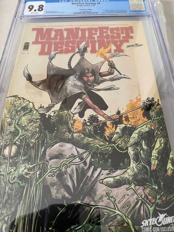 Manifest Destiny #8 - Graded 9.8 CGC
