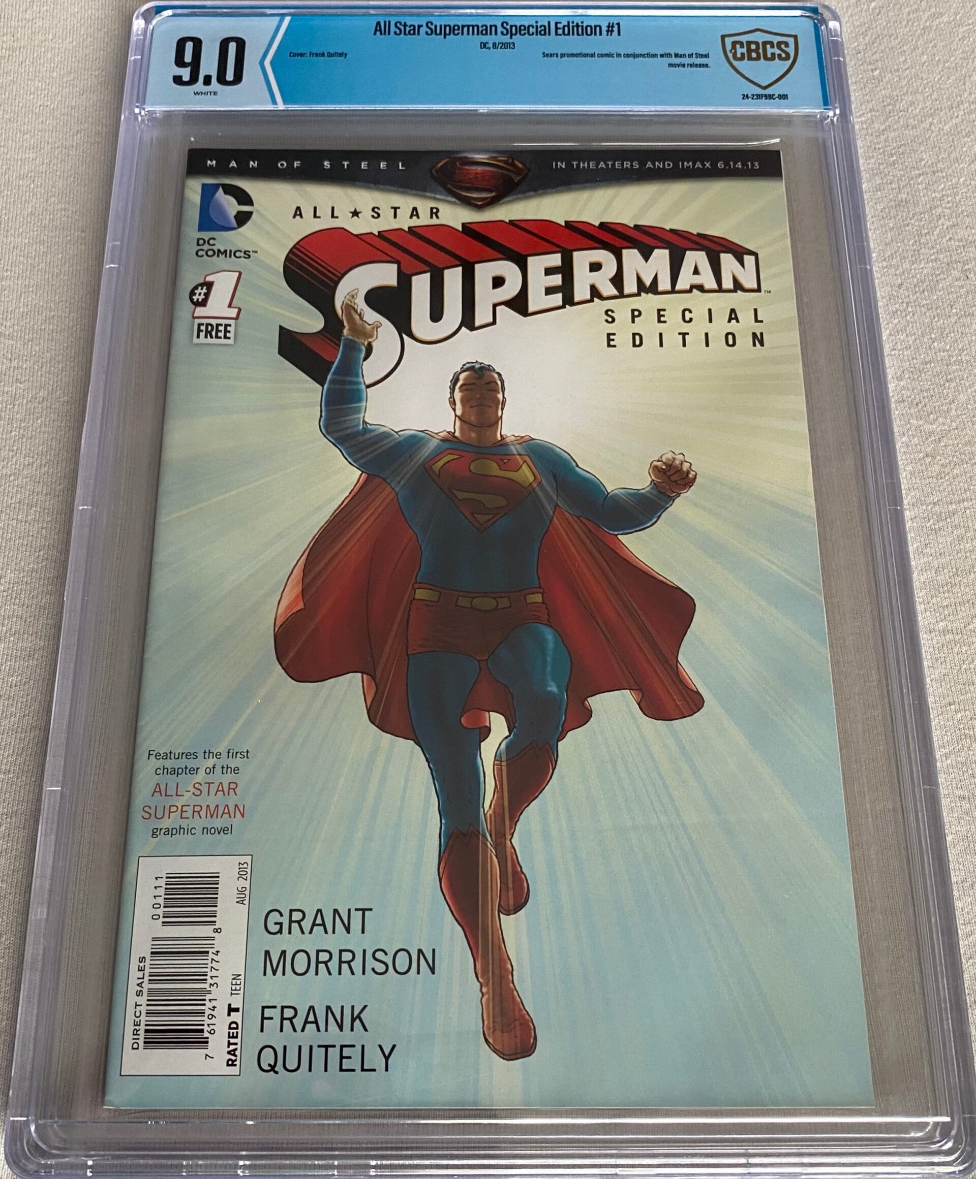 All-Star Superman Special Edition #1 - Graded 9.0 CBCS