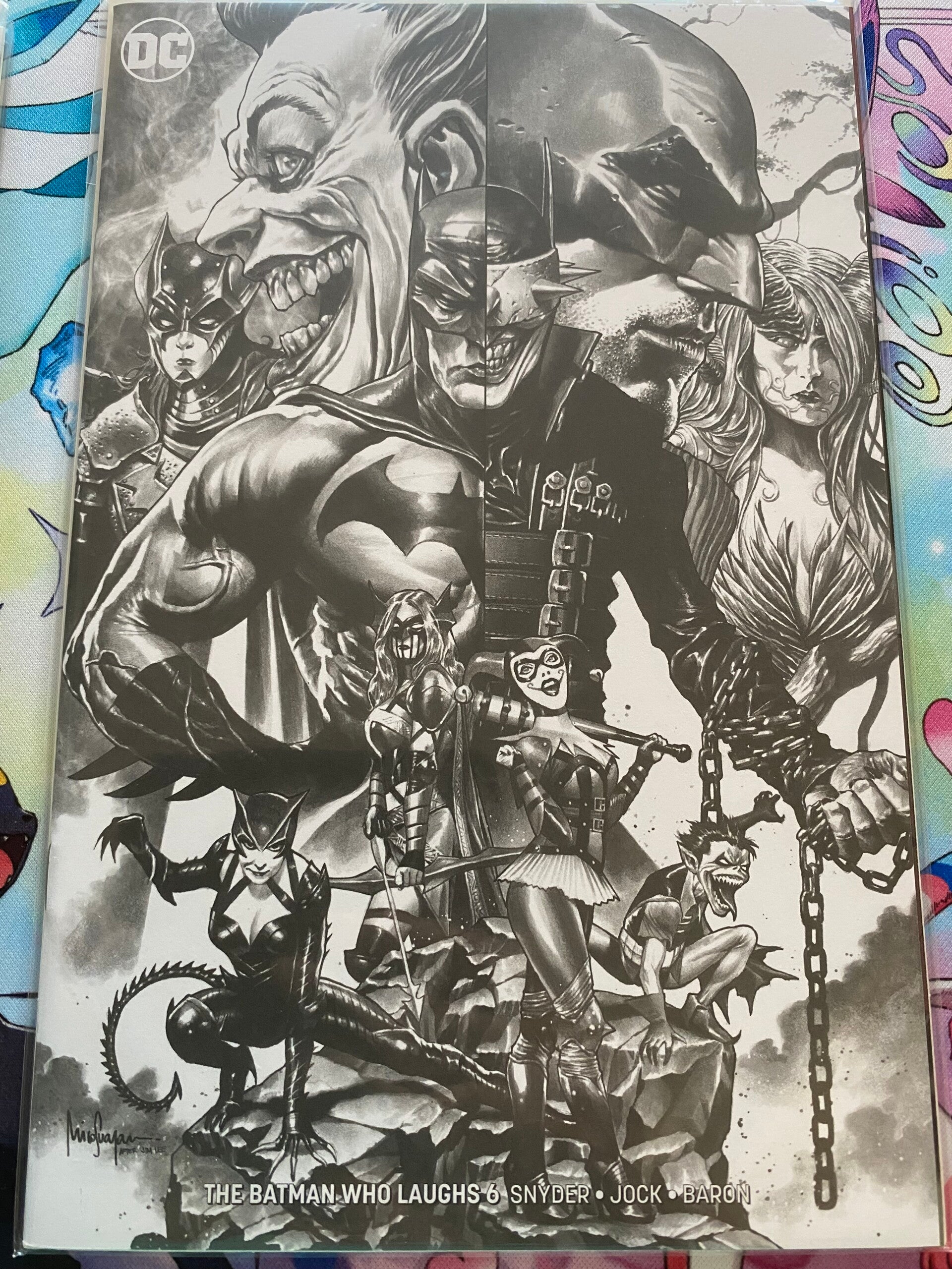 Batman Who Laughs #6 - Mico Suayan Exclusive Remark Edition