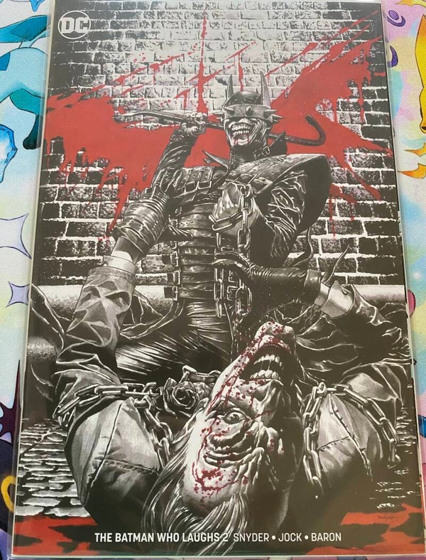 Batman Who Laughs #2 - Mico Suayan Exclusive Remark Edition