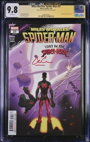 Miles Morales: Spider-Man #37 - Graded 9.8 CGC - Signed