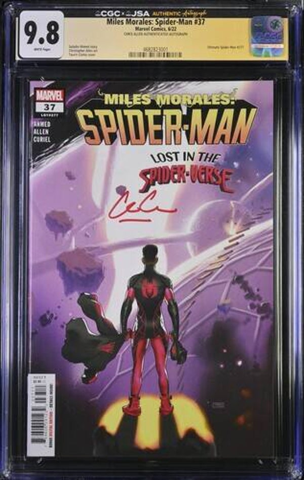 Miles Morales: Spider-Man #37 - Graded 9.8 CGC - Signed