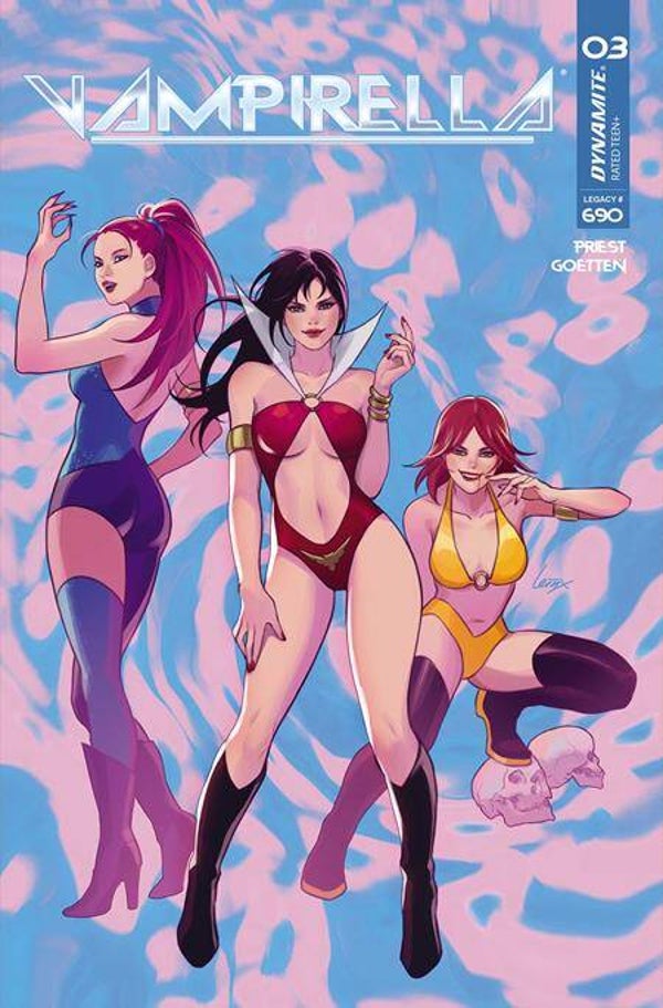 Vampirella #3 2026 - CVR M - Leirix Li K-pop Homage Variant