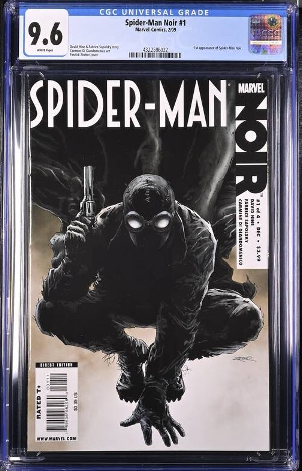 Spider-Man Noir #1 - Graded 9.6 CGC