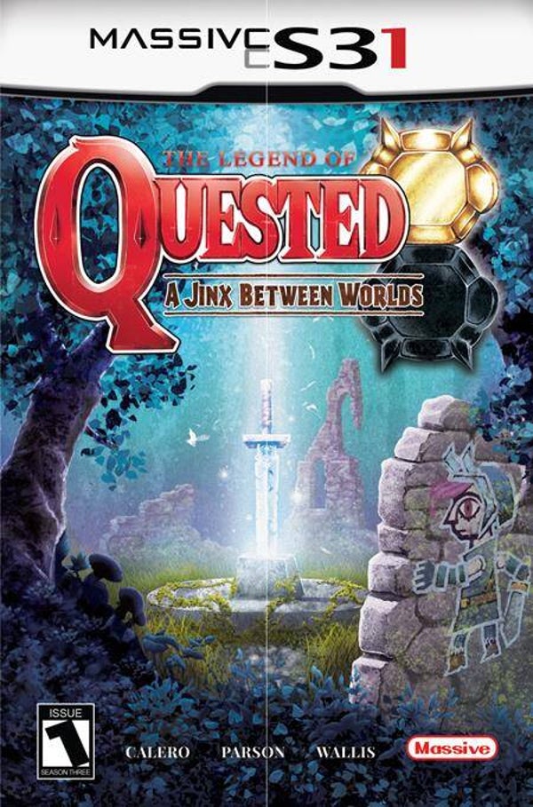 Quested #1 (of 3) CVR C - Trevor Richardson Video Game Homage Variant