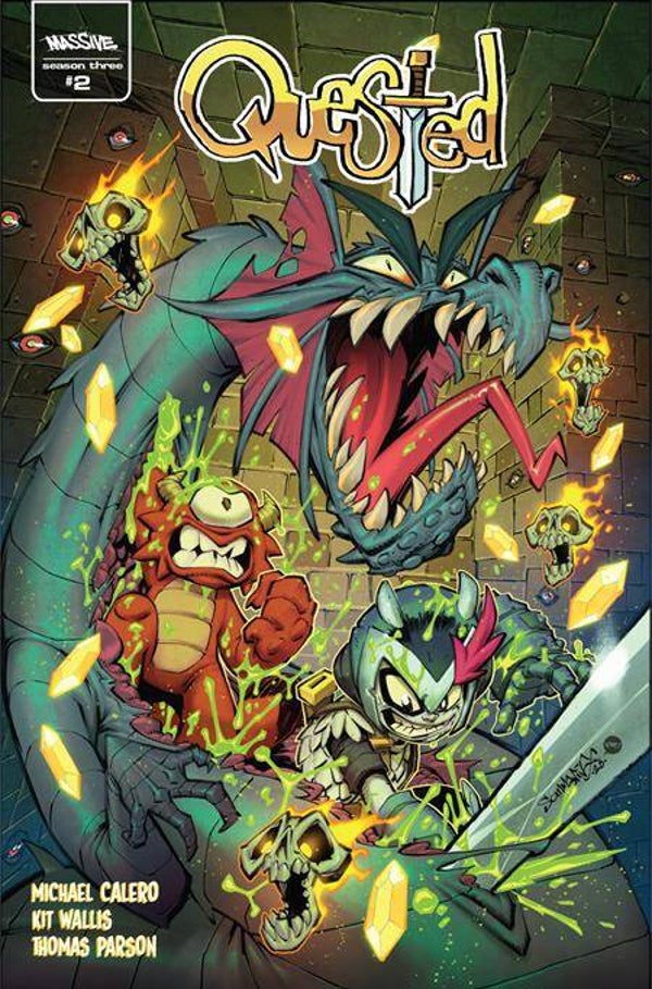 Quested #2 (of 3) - CVR B - Jon Sommariva Variant