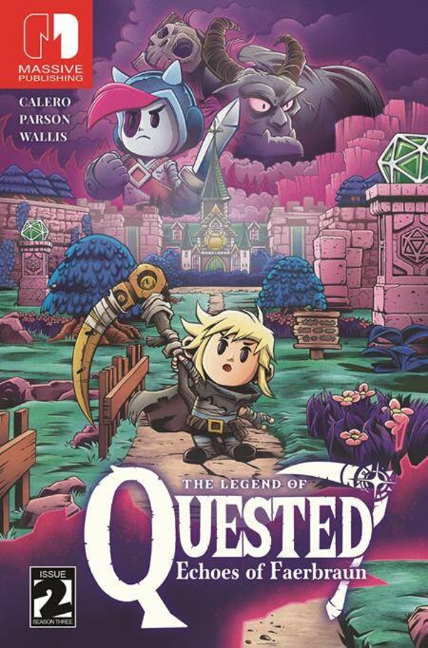 Quested #2 (of 3) CVR C - Trevor Richardson Video Game Homage Variant