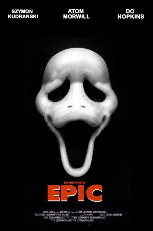 Something Epic #13 - CVR E - Szymon Kudranski Scream Homage Variant