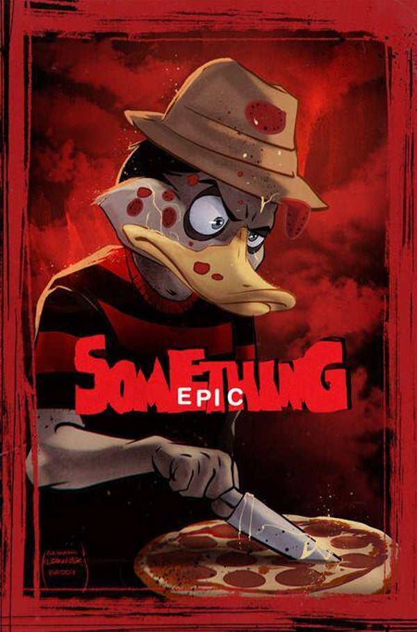 Something Epic #14 - CVR B - Szymon Kudranski Nightmare on Elm Street Homage Variant