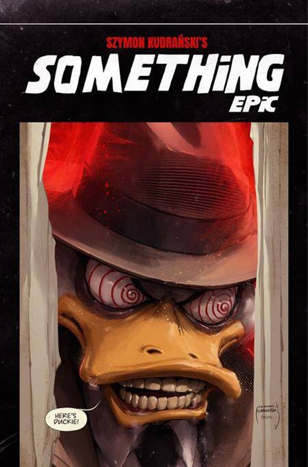 Something Epic #15 - CVR B - Szymon Kudranski The Shining Homage Variant