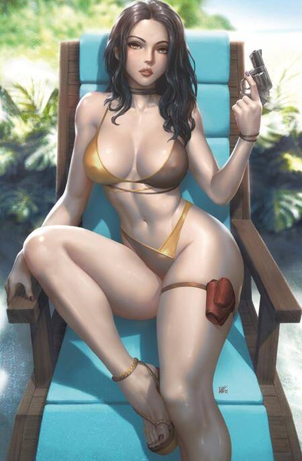 Gun Honey Doubles Down #4 (of 4) CVR H - Kendrick Lim Virgin Variant