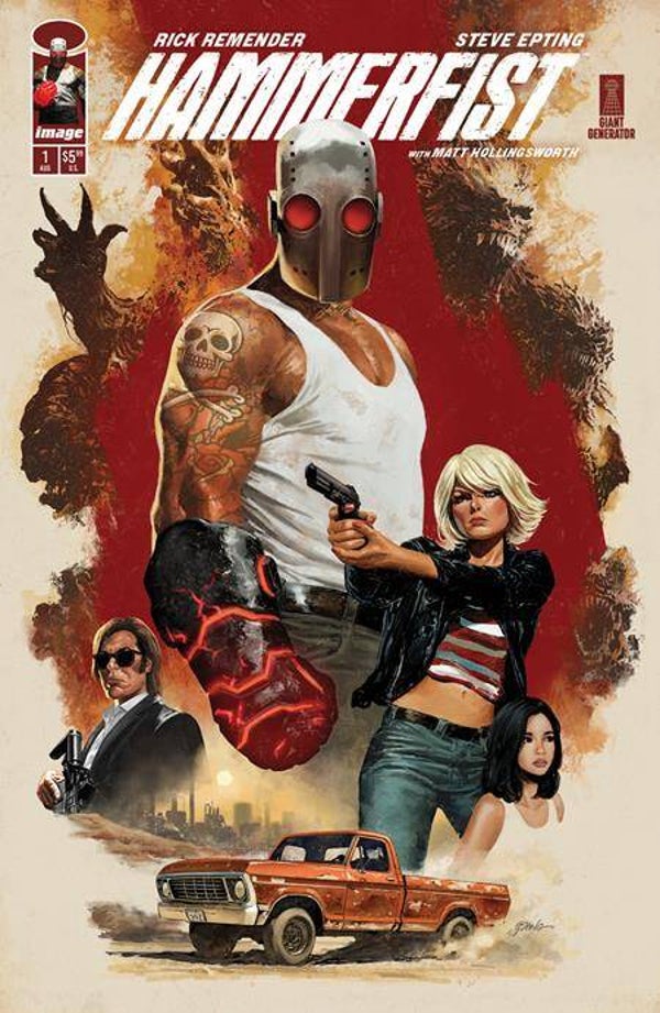 Hammerfist #1 - CVR A Steve Epting